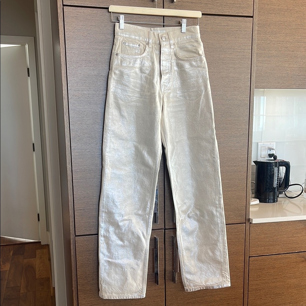 Men's Cream Jeans